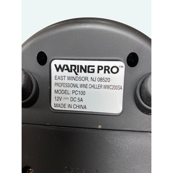 Waring Pro Professional Wine Chiller WWC200SA DC 5A 12V Black Silver - Picture 5 of 8